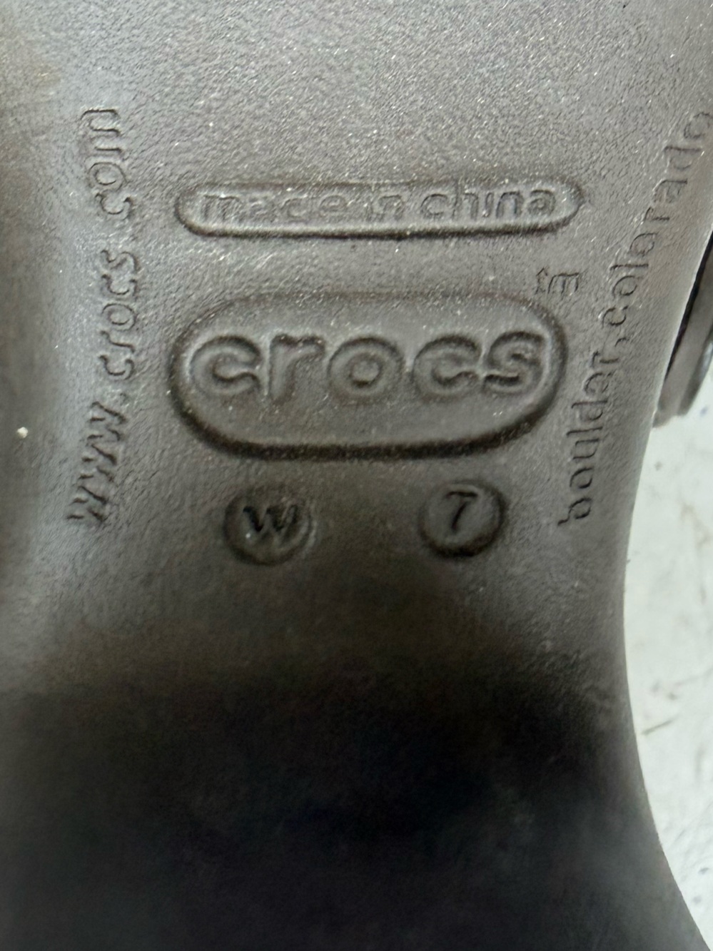 Crocs Cyprus Wedge Sandals Brown Pink Comfort Heels Women’s Size 7 - Picture 5 of 11